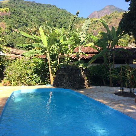 Casa Colonial Terrea No Saco Da Capela Em Ilhabela Villa Bagian luar foto