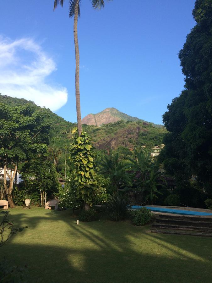 Casa Colonial Terrea No Saco Da Capela Em Ilhabela Villa Bagian luar foto