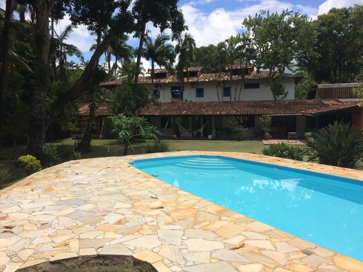 Casa Colonial Terrea No Saco Da Capela Em Ilhabela Villa Bagian luar foto