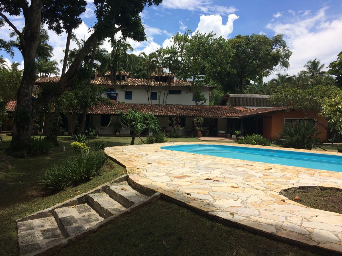 Casa Colonial Terrea No Saco Da Capela Em Ilhabela Villa Bagian luar foto