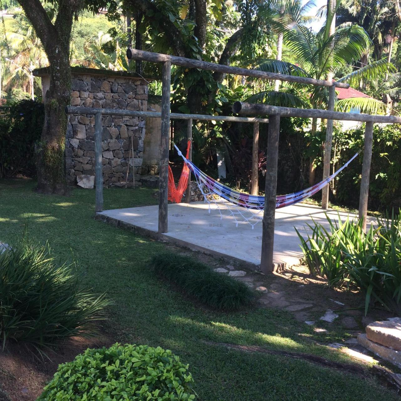 Casa Colonial Terrea No Saco Da Capela Em Ilhabela Villa Bagian luar foto