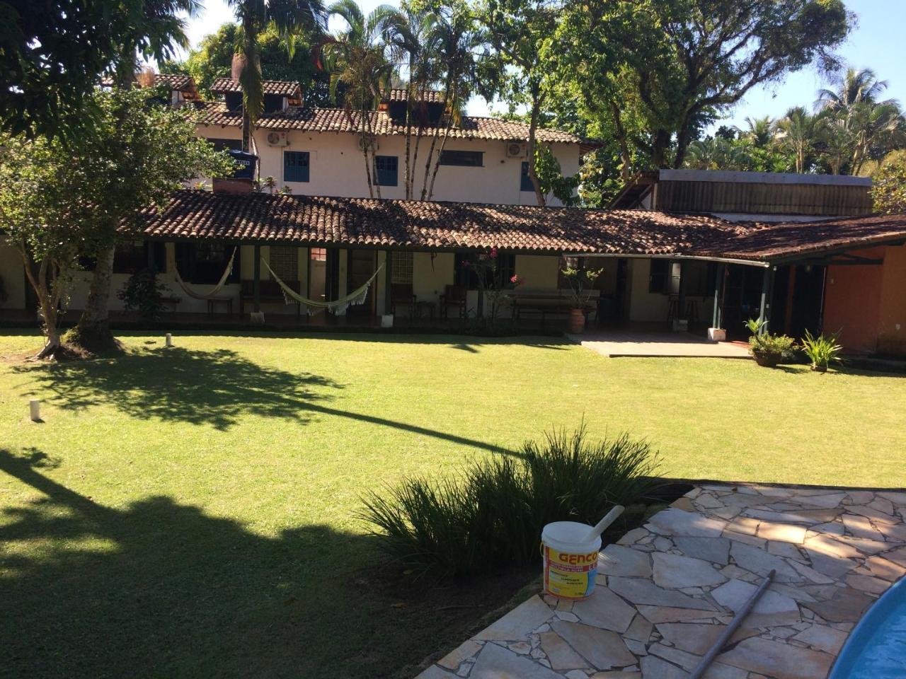 Casa Colonial Terrea No Saco Da Capela Em Ilhabela Villa Bagian luar foto